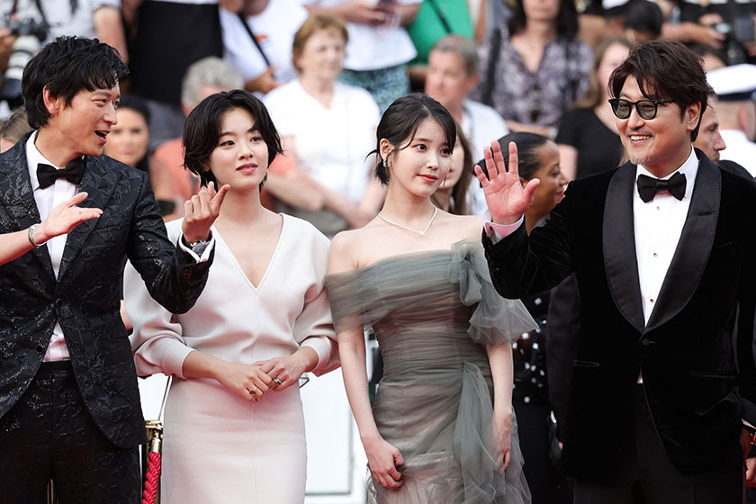 Broker IU Kore-eda Hirokazu IU Lee Ji Eun Kang Ho Song Festival De Cannes