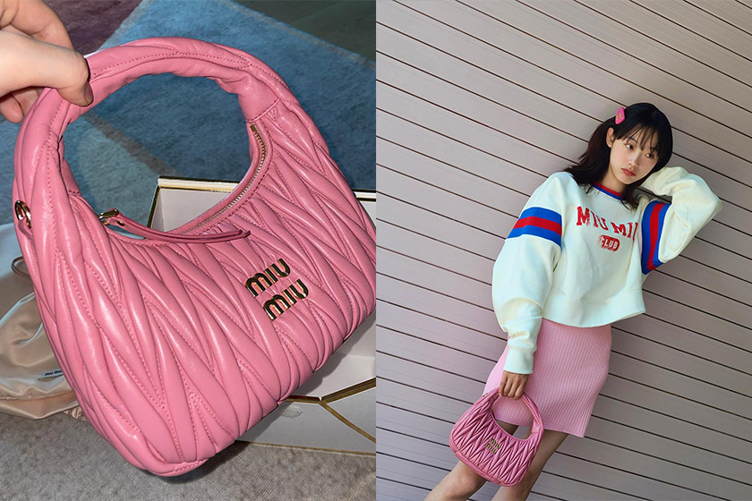 Miu Miu Miu Wander Handbags Miuccia Prada 2022 summer It Bag