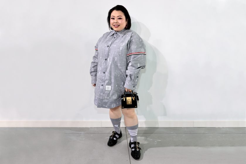 naomi watanabe thom browne 2022 fall style outfit