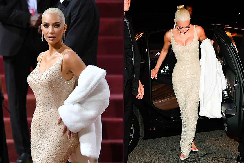 Kim Kardashian Marilyn Monroe happy birthday mr president Dress Problem