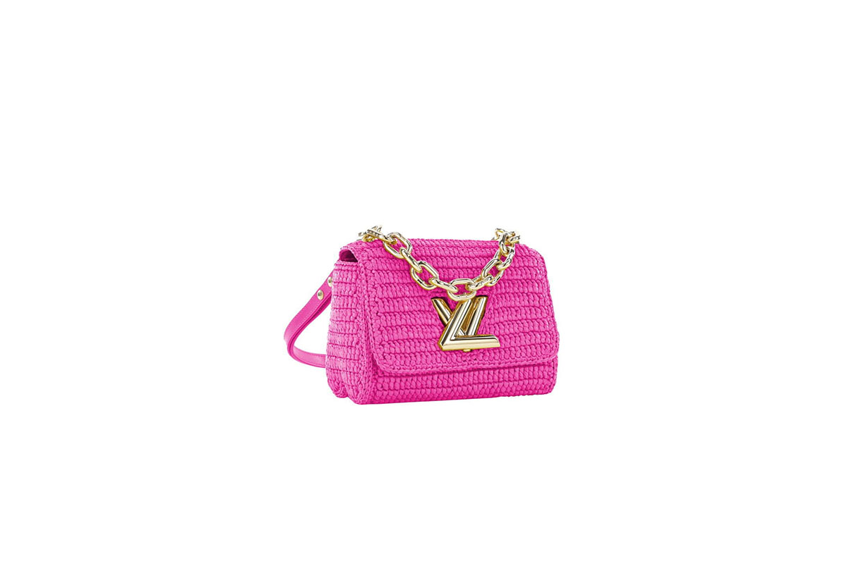Louis Vuitton raffia Twist Bag 2022 handbags