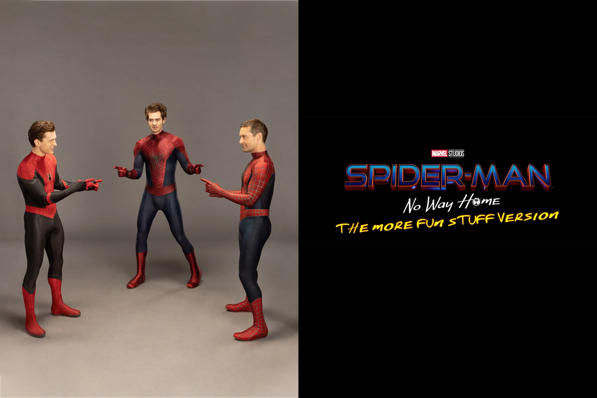 多重宇宙蜘蛛人再合體一次，加長版《Spider-Man: No Way Home》即將上映！