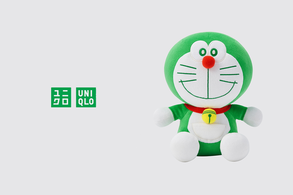 久違推出娃娃：你沒看過的綠色哆啦 A 夢，完全必收的 UNIQLO 限定款！