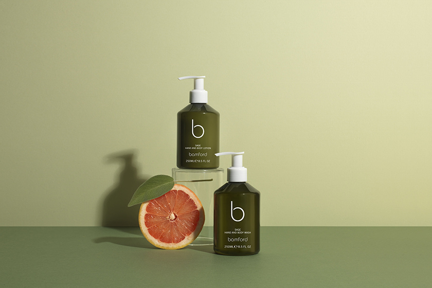 Bamford bath and body selfcare Sage Citrus 