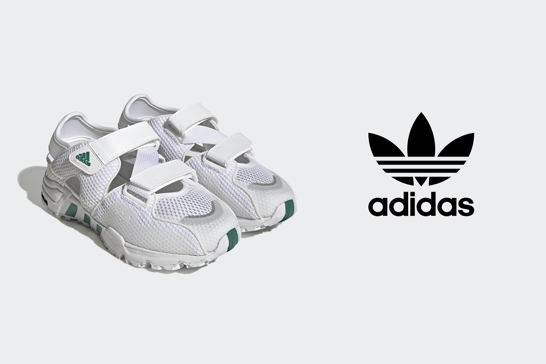 呼叫機能風女孩：極致簡潔設計 Adidas Originals 運動涼鞋新登場！