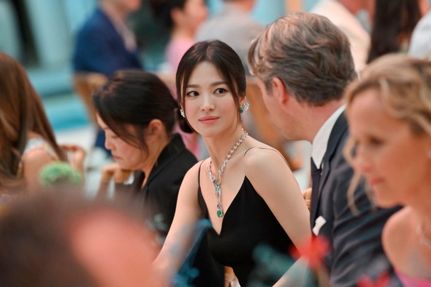 song hye kyo chaumet ambassador paris event Ondes & Mervielles photos jewelry