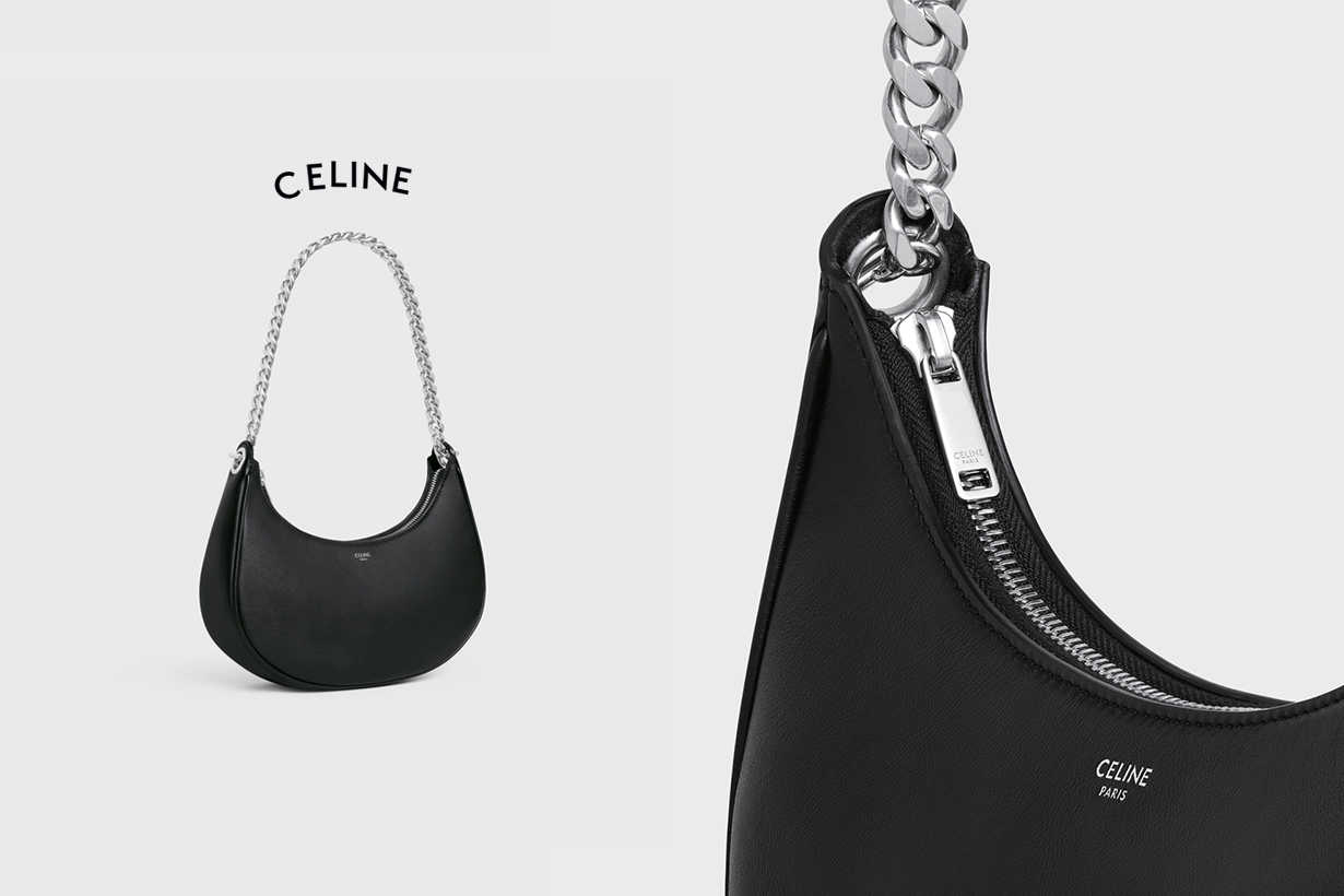 俐落 +99 分：CELINE Ava Chain Bag 全新登場，銀鍊肩帶誰能抗拒？