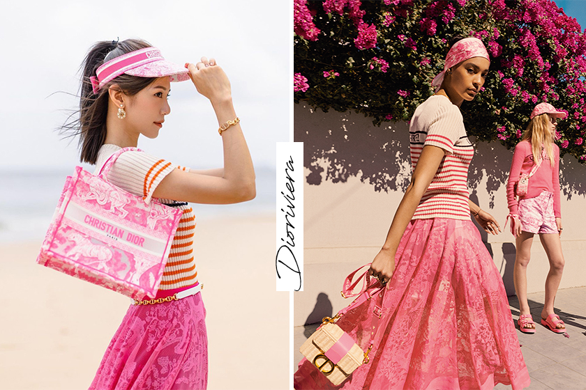 DIORIVIERA 夏季別注系列登陸 Dior 網店，為你打造最時尚搶眼的假日造型！