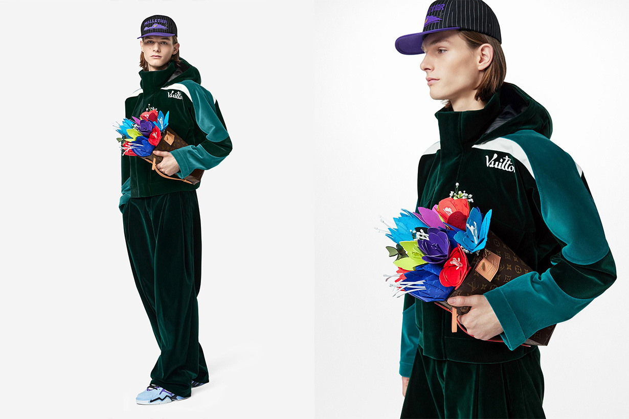 Louis Vuitton Flower Bouquet handbags 2022fw