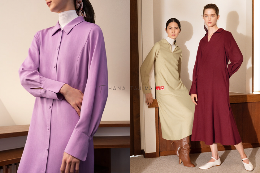 Uniqlo X Hana Tajima 最新秋冬聯乘系列：5 款連身裙，5 種從容不逼的優雅