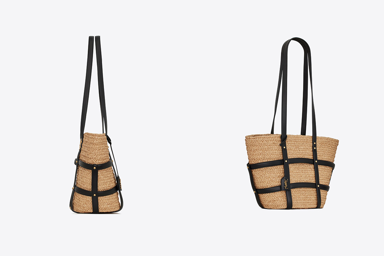 Saint Laurent Pannier handbags 2022 Straw bag