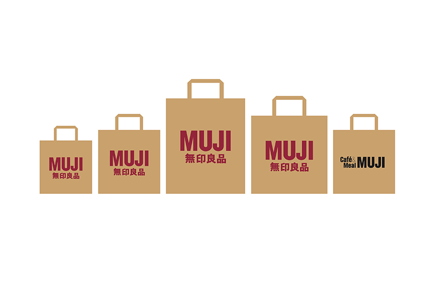 MUJI stop free paper shopping bag Taiwan 2022 sep