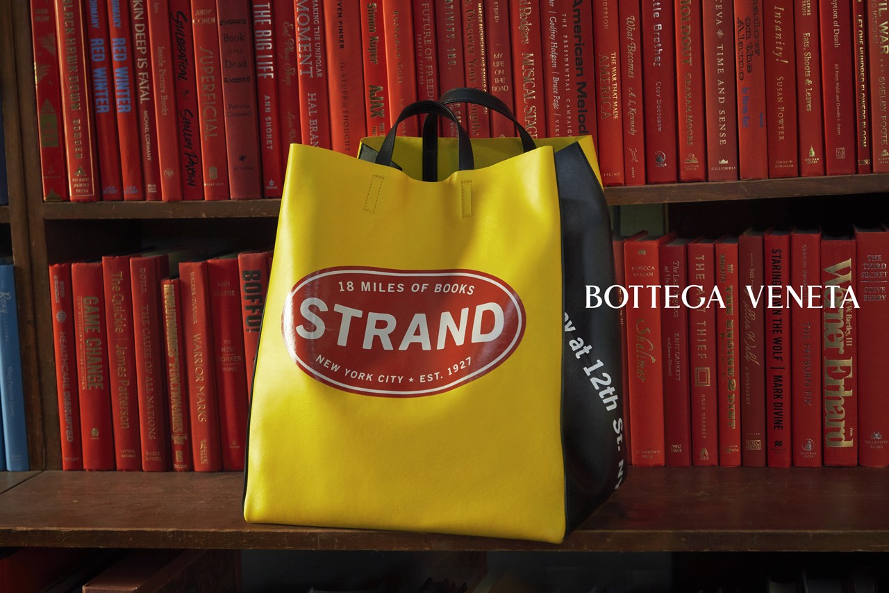 Bottega Veneta x Strand Bookstore Tote Bag Collaboration