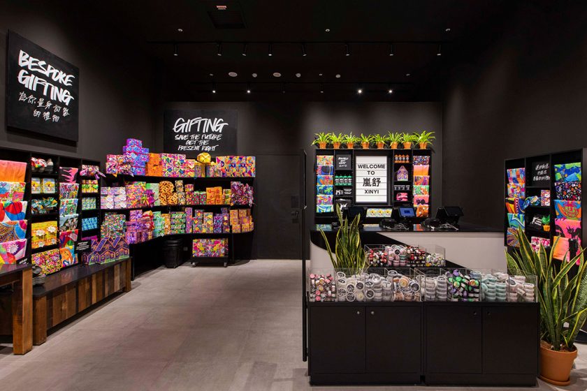 lush xinyi new store open event limited edition halloween