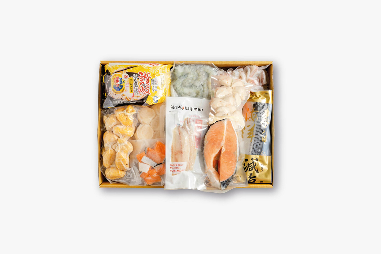KAI JI MAN Seafood gift box lifestyle