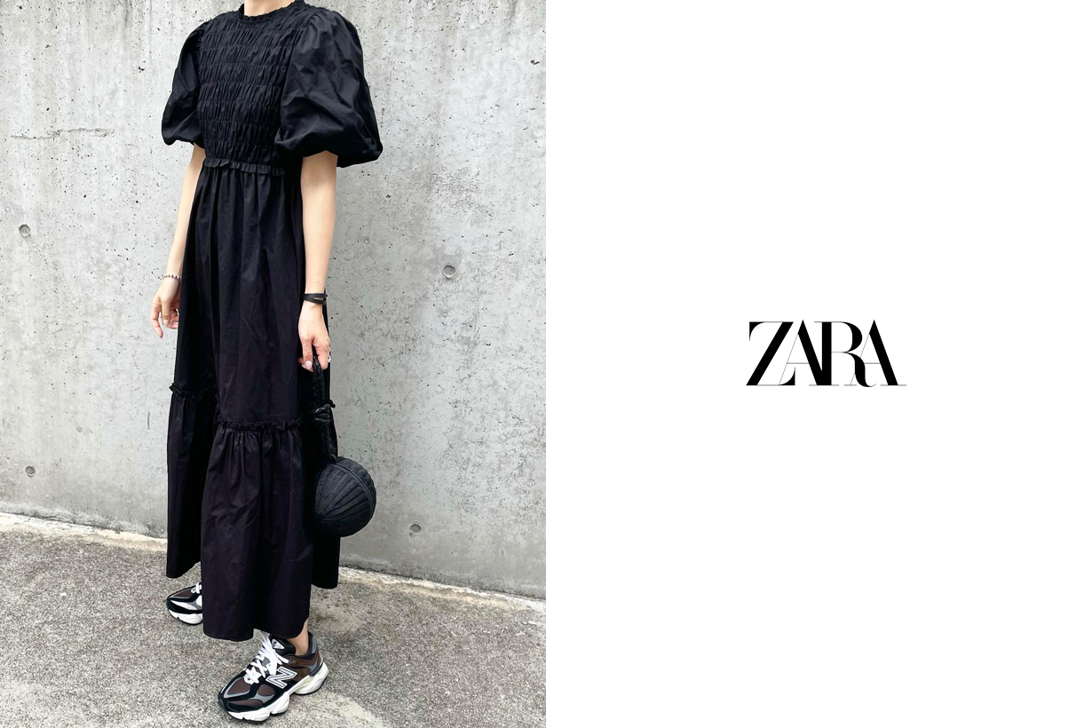 高顏值代表：ZARA 全黑洋裝美得心動，榮登換季前最想穿單品！