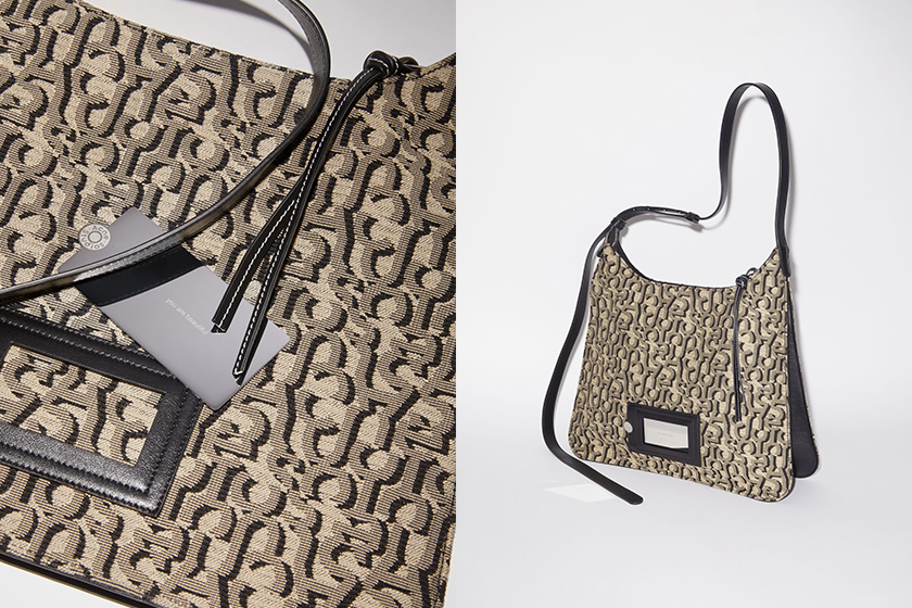 Acne Studios Platt Mini Monogram Handbags
