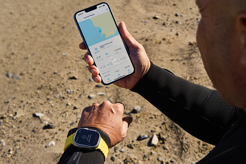 Apple Watch Ultra Oceanic plus app release 2022