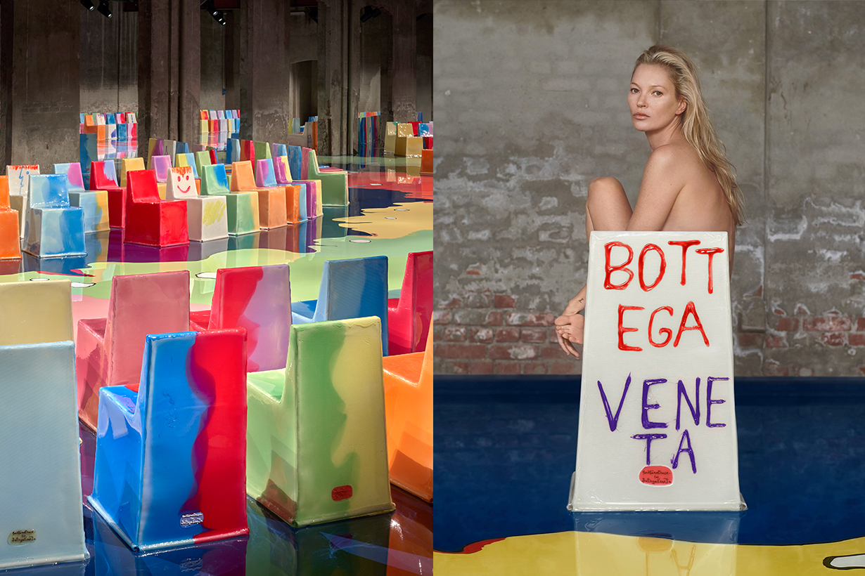 Bottega Veneta 從秀場帶到 Design Miami：由 Kate Moss 詮釋 Come stai? 座椅！