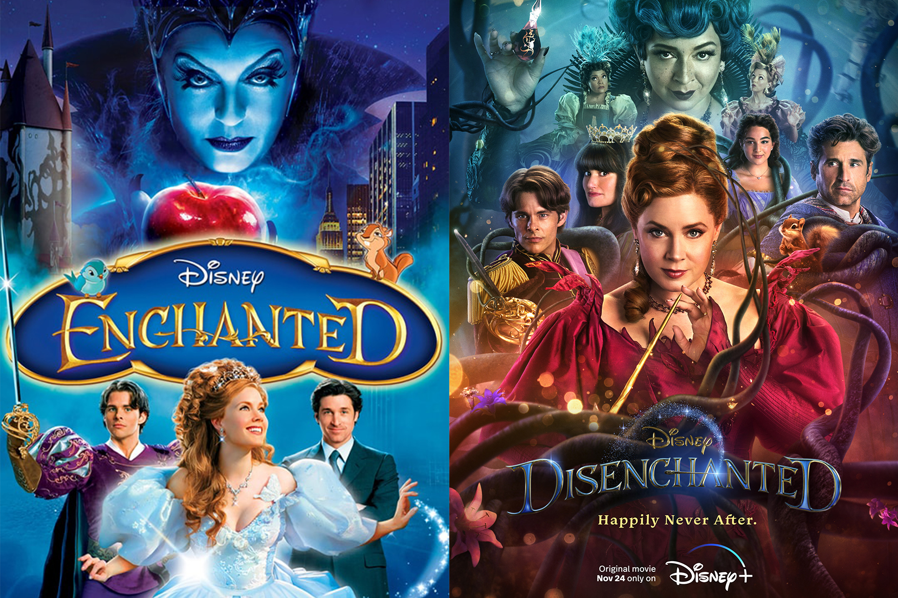 Disenchanted Enchanted 迪士尼 Disney Plus 電影 劇集 耍廢 宅在家