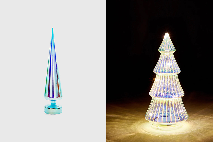 MoMA Design Store Snowy Wonderland Tiered LED Christmas Tree