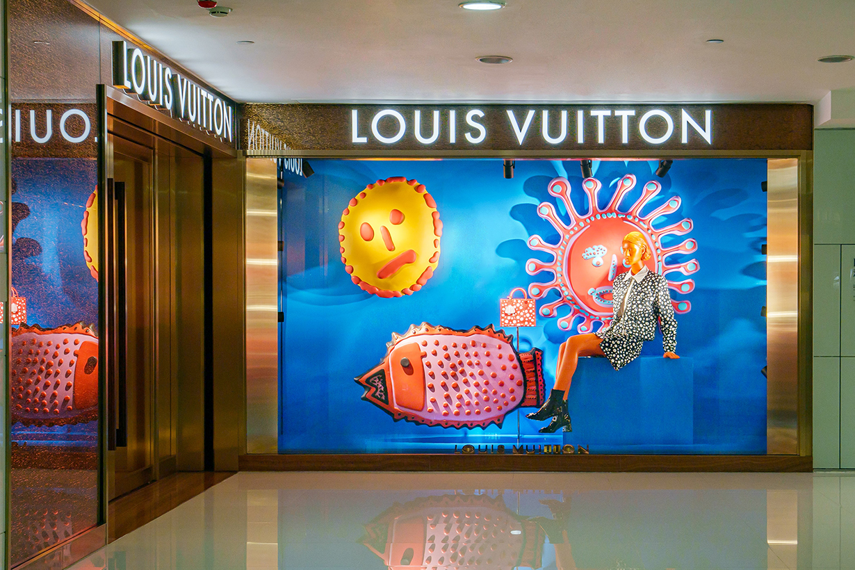 Louis Vuitton LV X YAYOI KUSAMA-CANTON ROAD hong kong