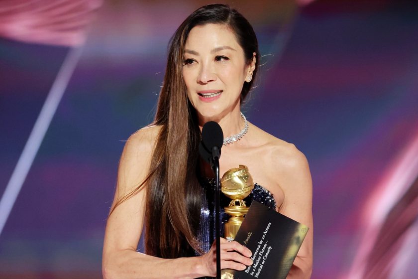 michelle yeoh golden globes best Actress speech 2023 80th
