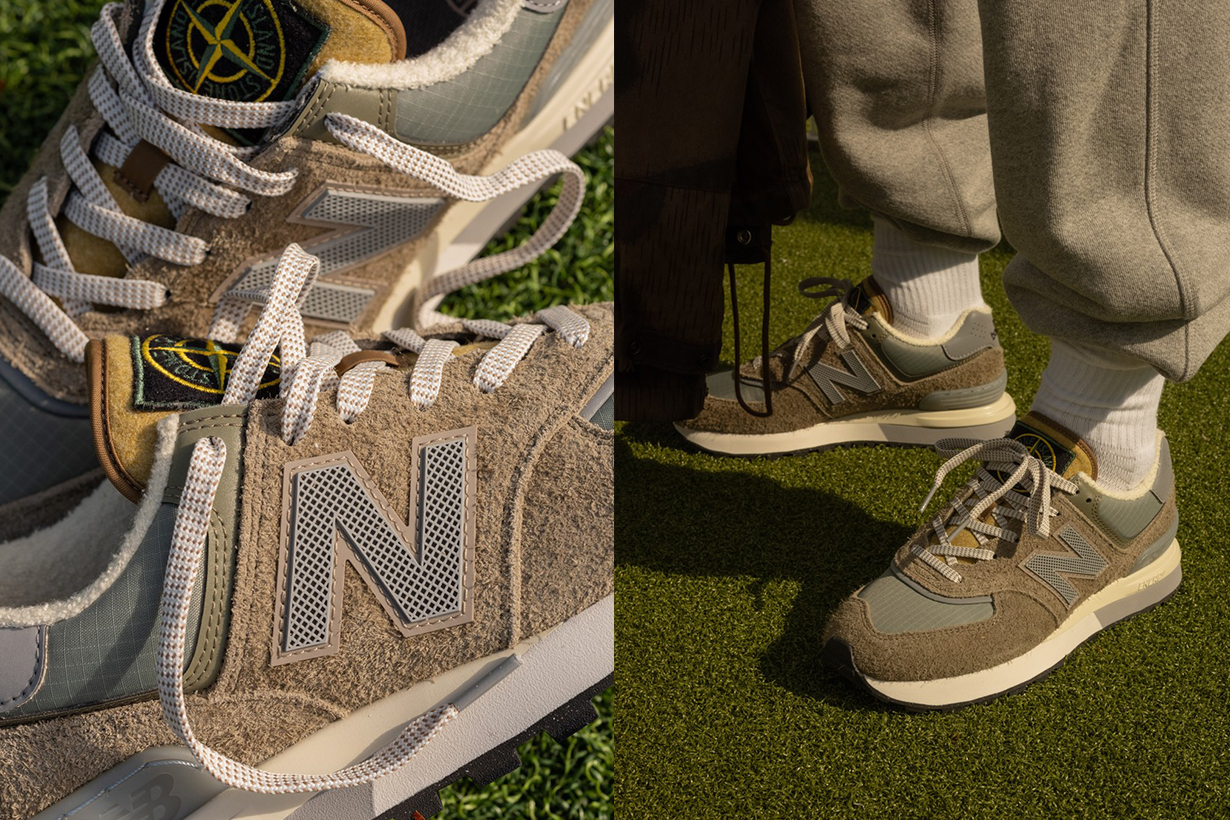 Stone Island x New Balance 574 Legacy release date Collaboration
