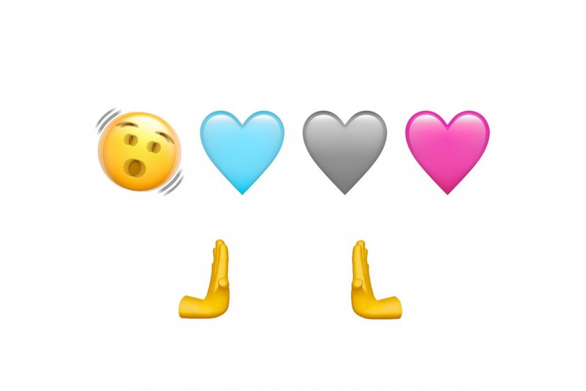 emoji heart meanings 16.4 grey pink light blue love relationship 2023