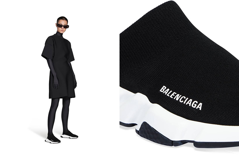 Balenciaga Speed Trainer Mule 2023 ss shoes outfit