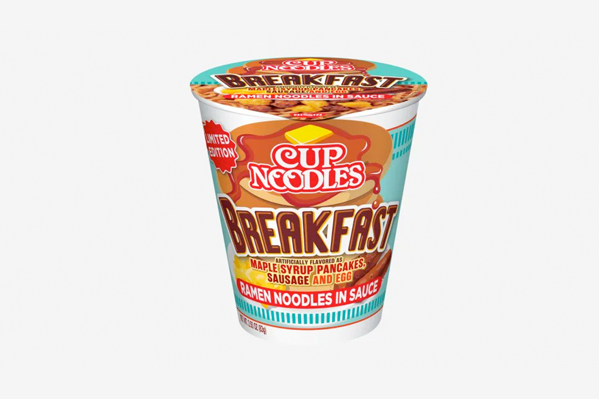 nissin cup noodle breakfast new flavor