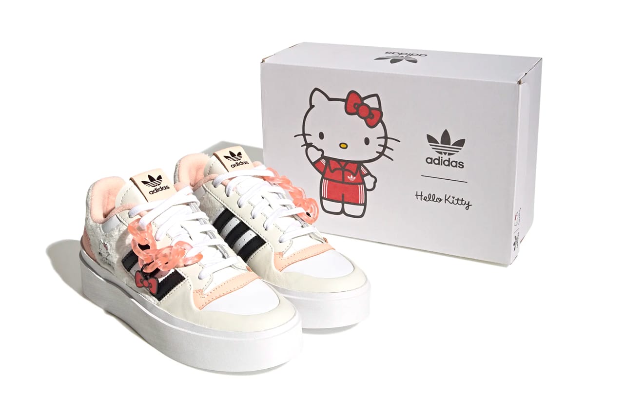 aididas Hello Kitty Mickey and Minnie Collaboration sneakers