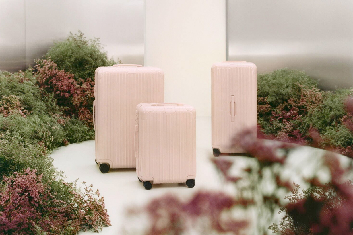 rimowa pteal cedar sakura new color essentials luggage iphone case