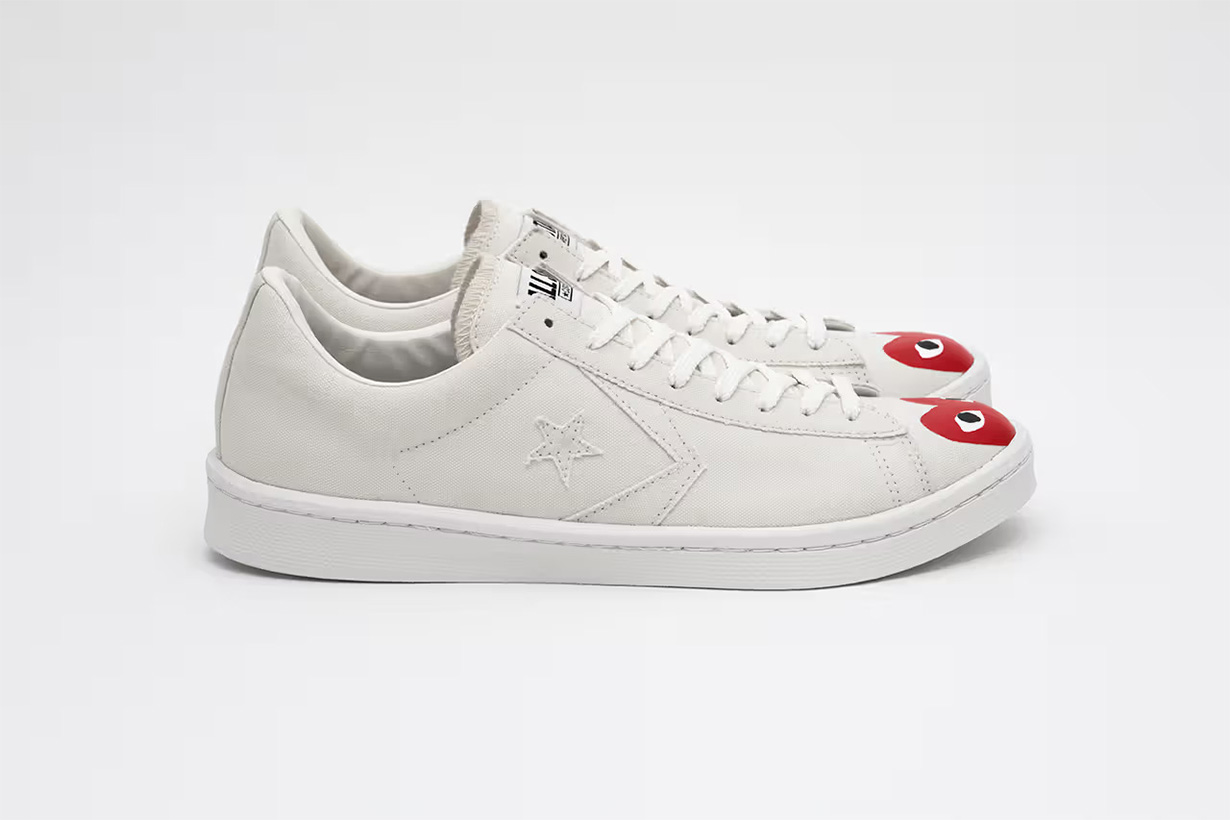 comme des garcons play converse pro leather crossover shoes 聯乘系列 聯乘鞋款