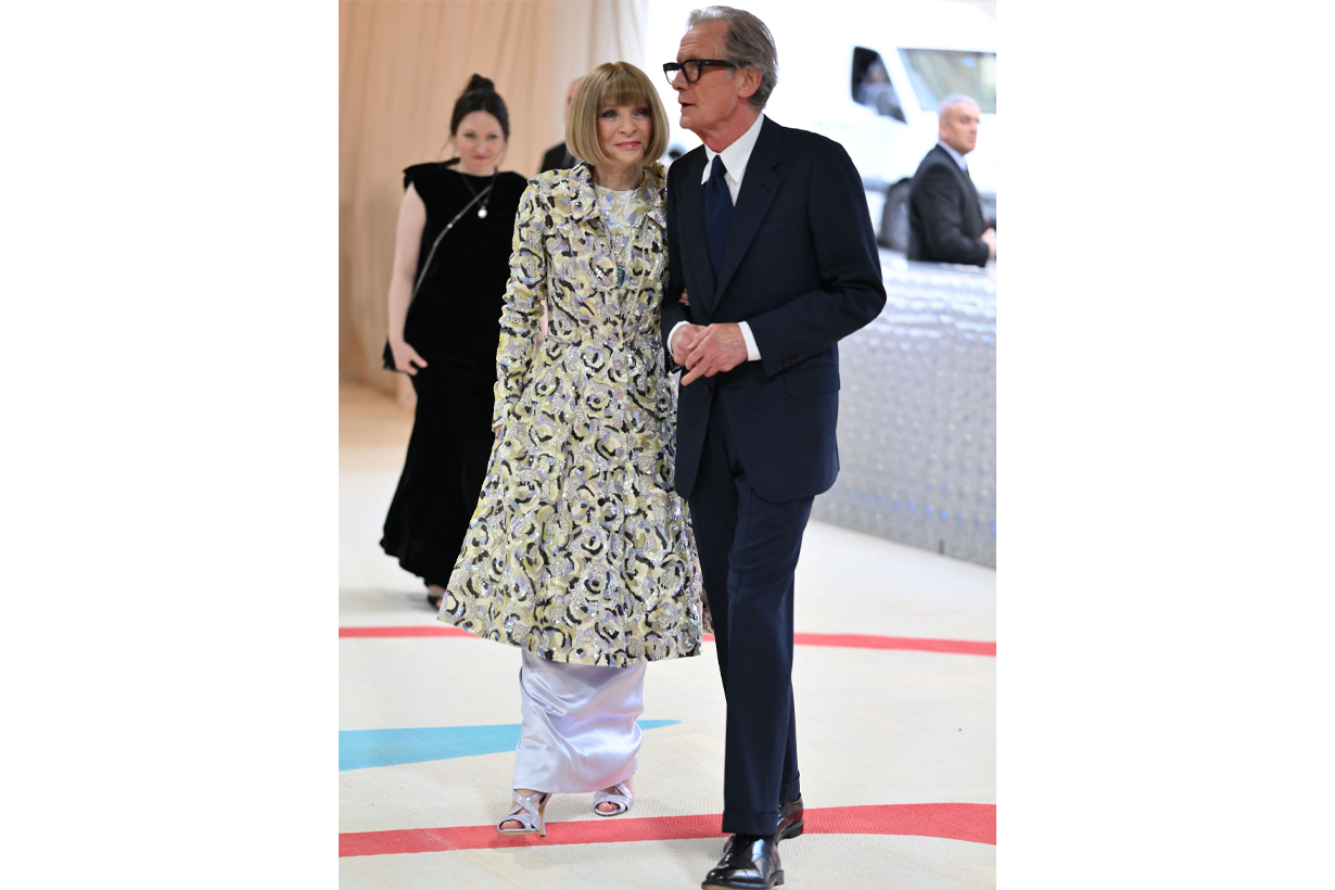 Anna Wintour Bill Nighy suprising couple clarify relationship just friend