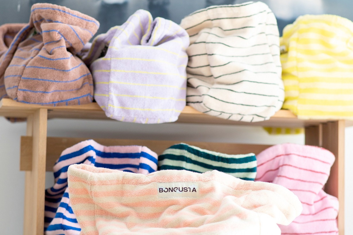 Bongusta denmark naram tote bag colorful towel