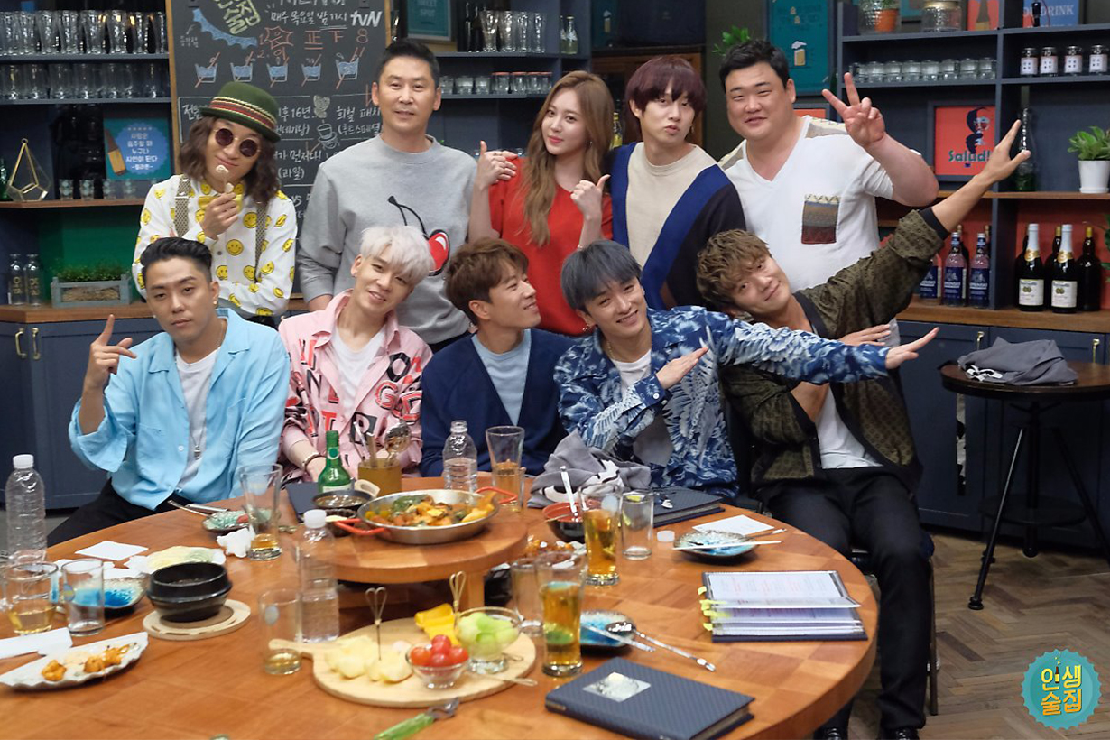 netizens worried variety shows involving drinking alcohol may affect youngsters negatively