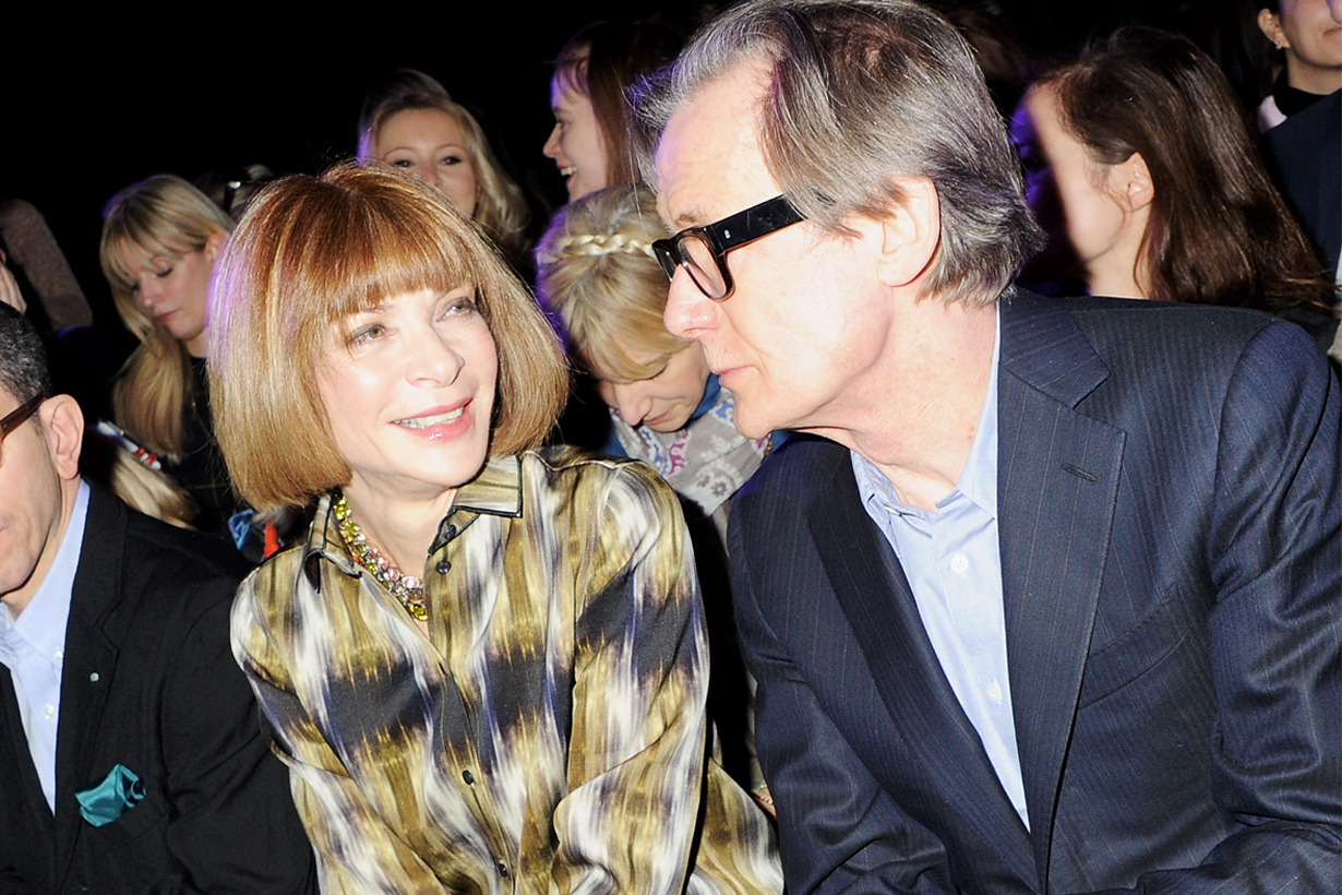 Anna Wintour Bill Nighy suprising couple clarify relationship just friend
