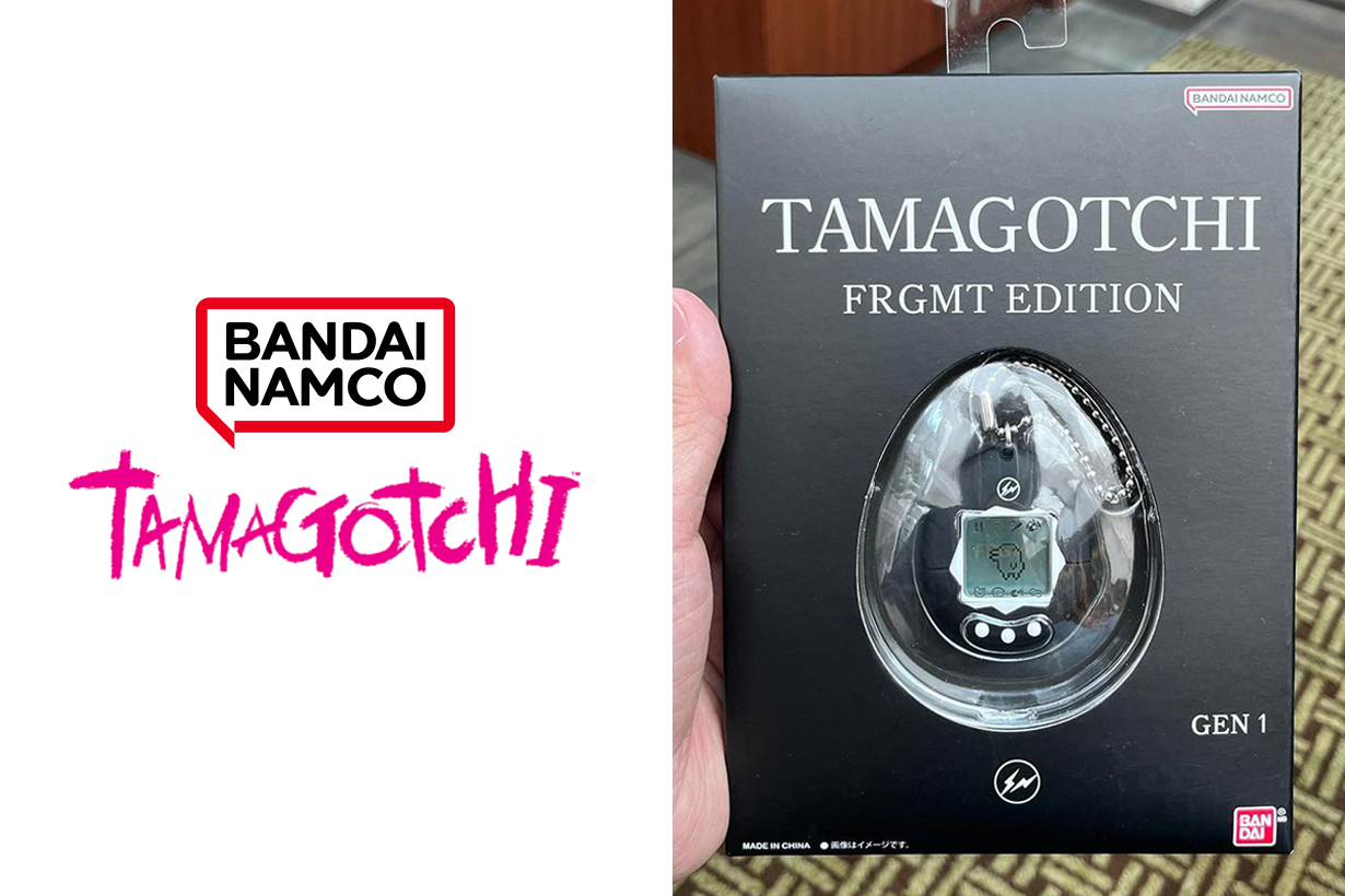 Tamagotchi 也要走極簡風：時尚教父藤原浩爆光聯名款電子寵物機，當作頸鏈掛在胸前超時髦！