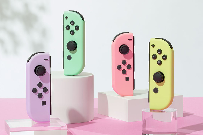 Nintendo Switch Joy-Con Purple Green Pink Yellow new color 2023