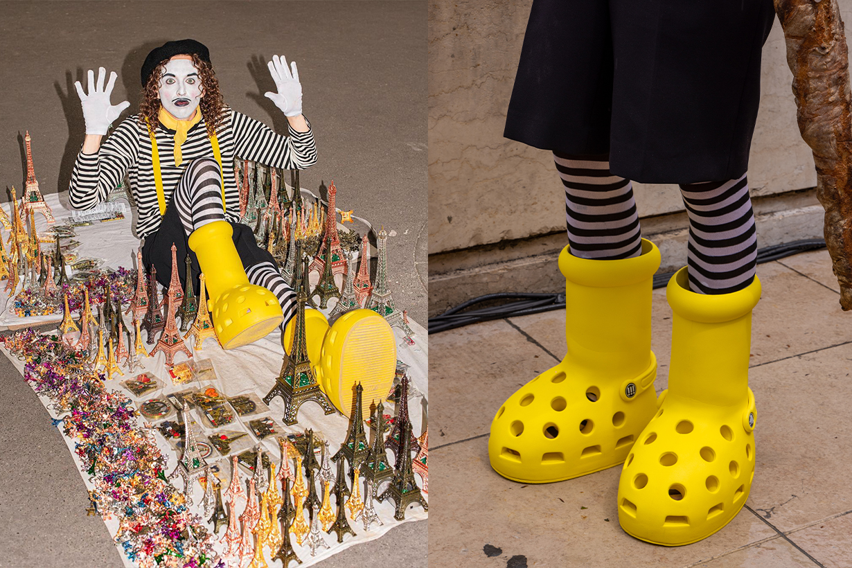 MSCHF Teams Up with Crocs to Launch Eye-Catching 'Big Yellow Boot ...