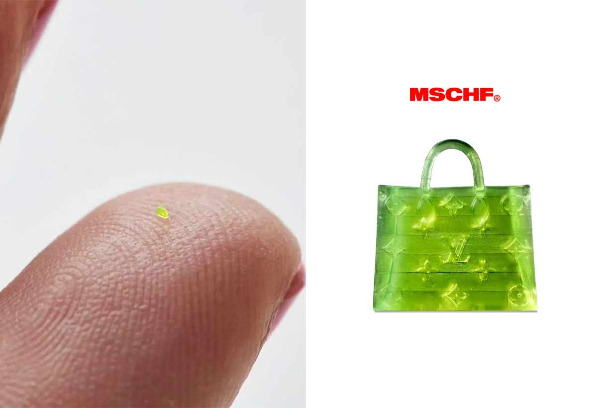拿起你的放大鏡：MSCHF 創造出世上最小的 Louis Vuitton 手袋，尺寸只相當於一根人類頭髮！