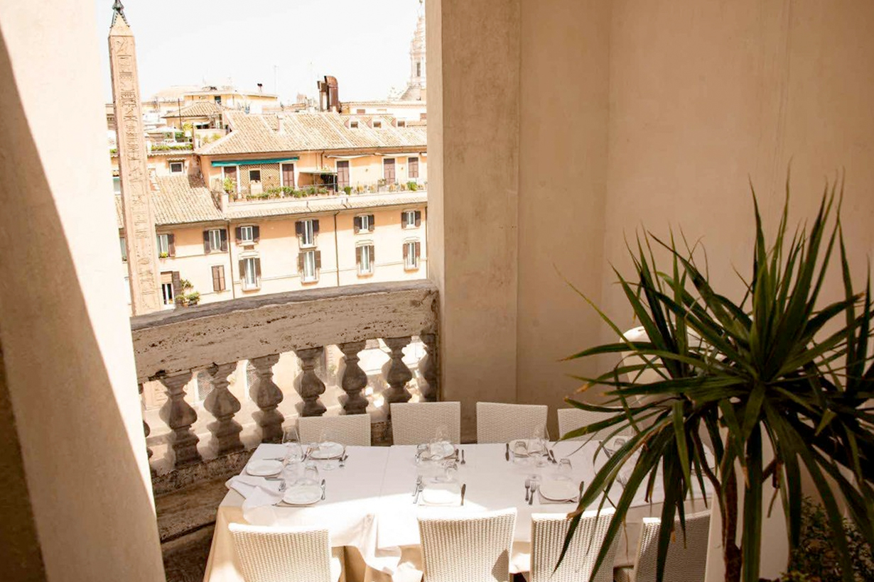 zendaya Terrazza Borromini italy rome how beautiful bar restaurant reservation