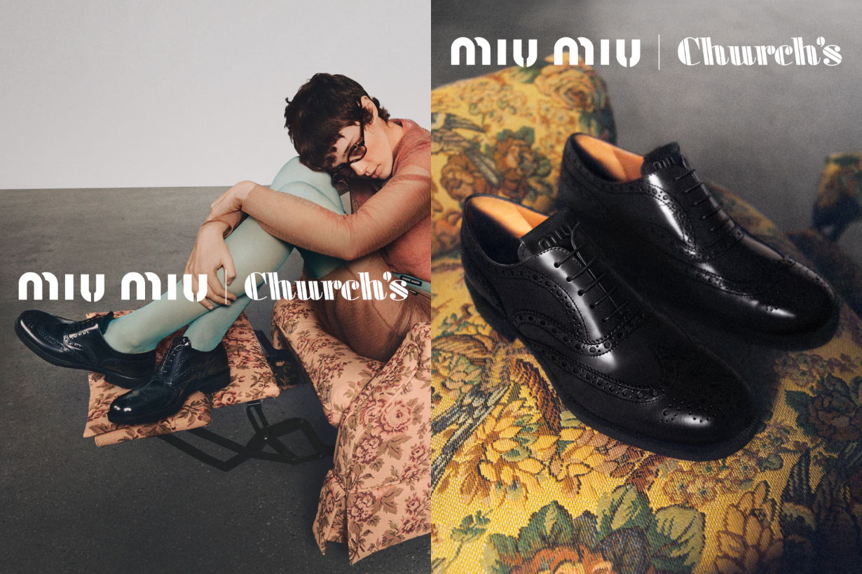 Miu Miu Church's 聯乘系列 Crossover Shoes