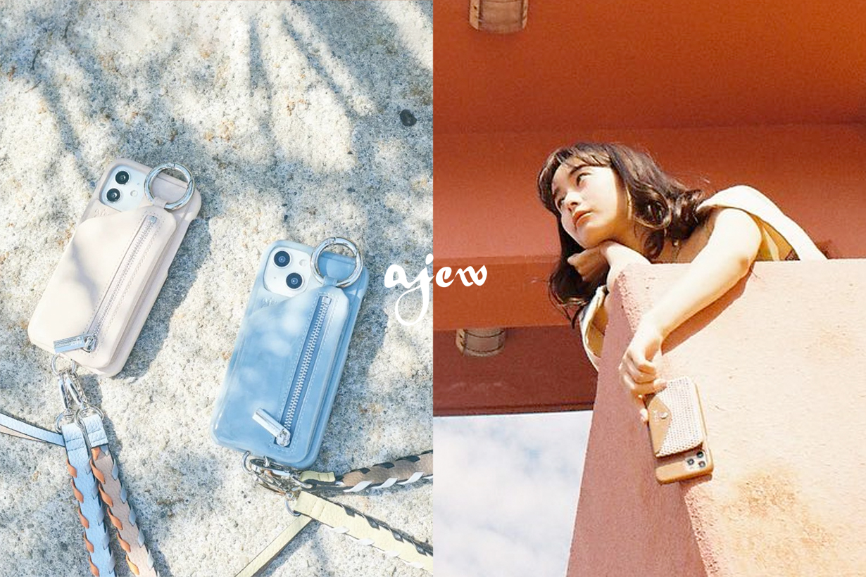 ajew 日本小眾品牌：把手機殼變得時髦又貼心，難怪被日本小資女生當寶藏！