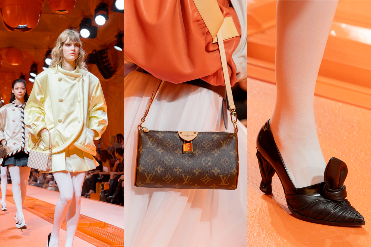 Louis Vuitton 大秀 5 個亮點：為什麼辦在未完成的工地？時髦手袋、鞋履一次看！