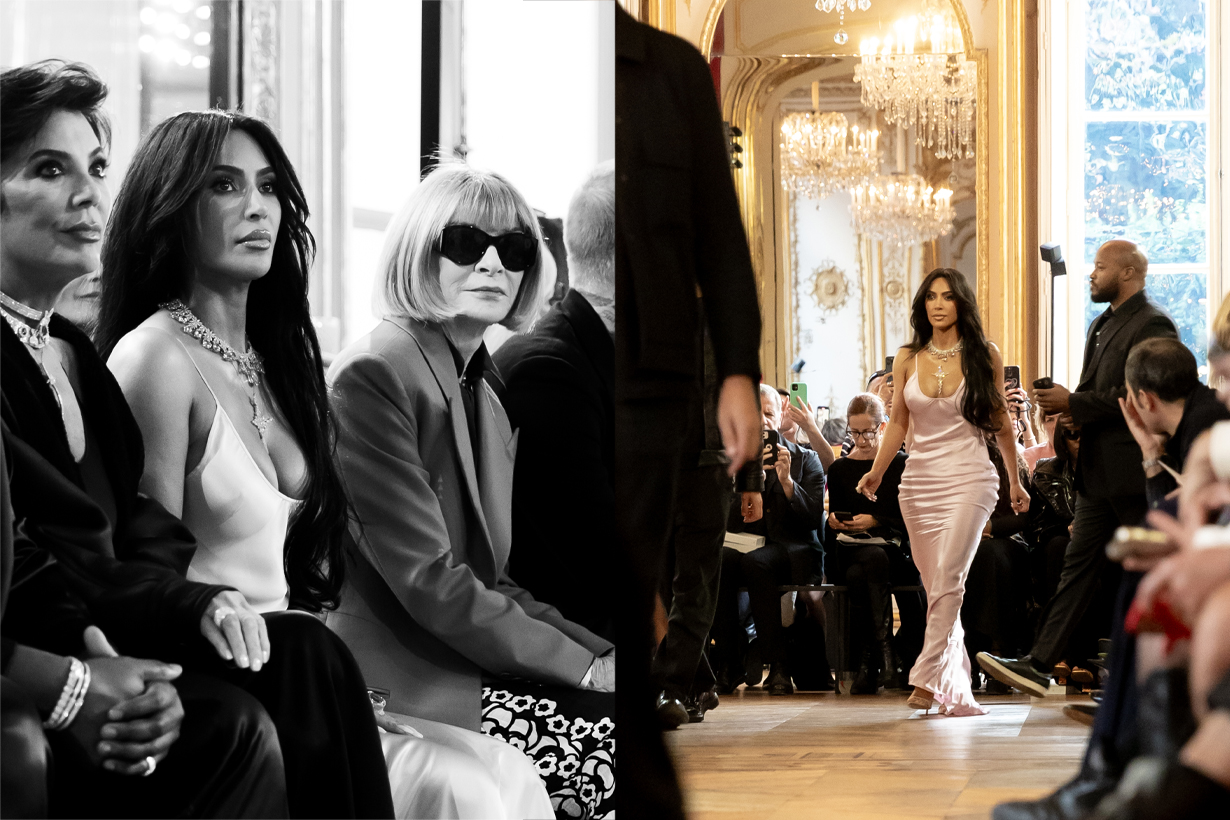 Kim Kardashian 因遲到惹 Anna 不開心？進場畫面有點尷尬... Victoria Beckham 巴黎大秀幕後！