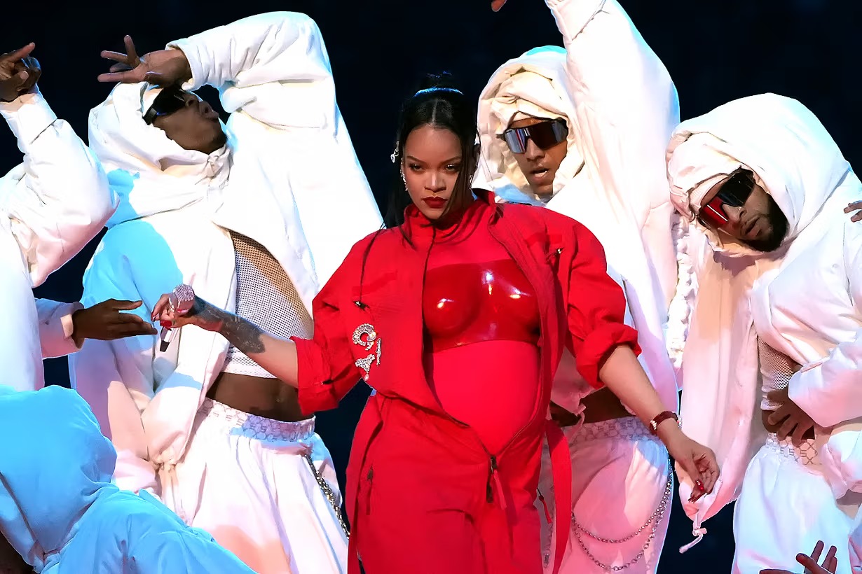 Rihanna Super Bowl Loewe Jumpsuit 
