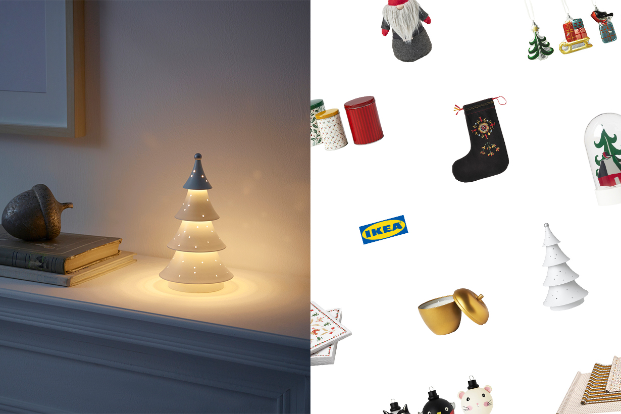 桌燈、蠟燭、聖誕樹 ... ：IKEA 為你開出一張聖誕節必備的佈置清單！