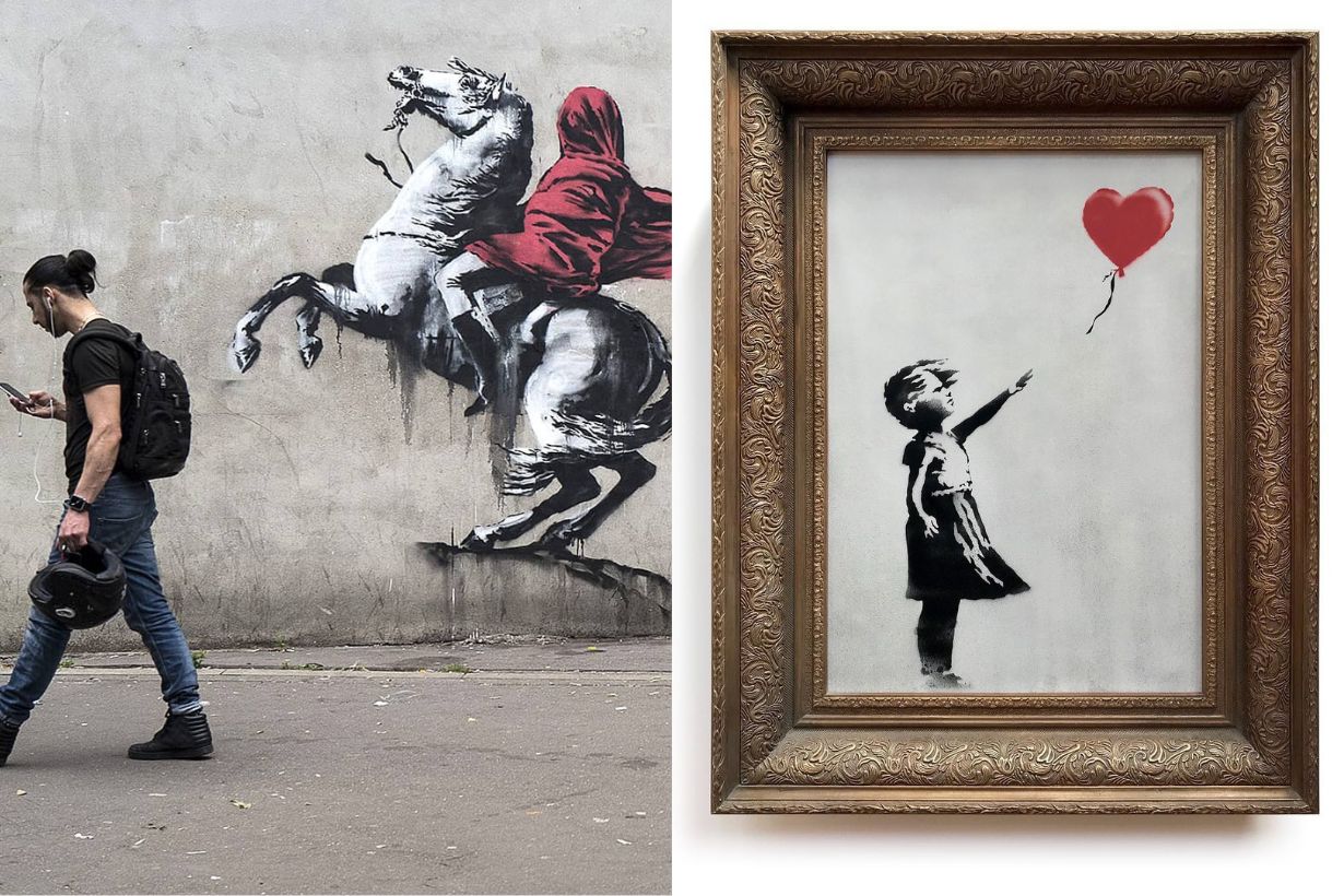 Banksy real name bbc art